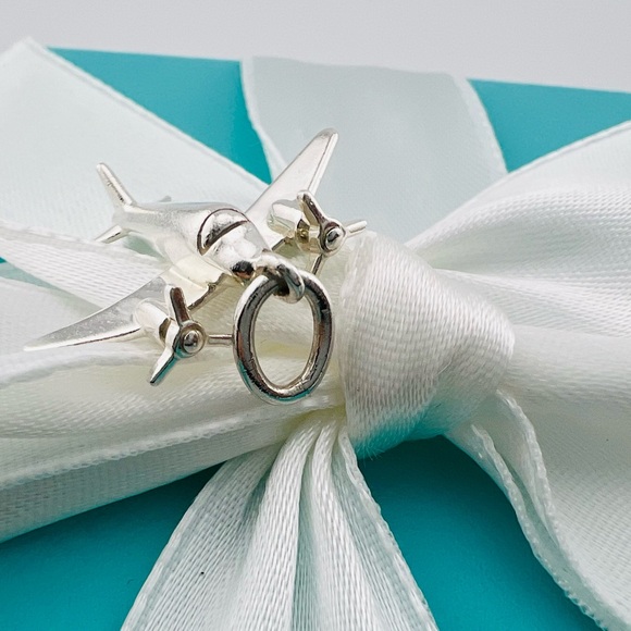 Tiffany Airplane Charm/ Pendant - Picture 3 of 5